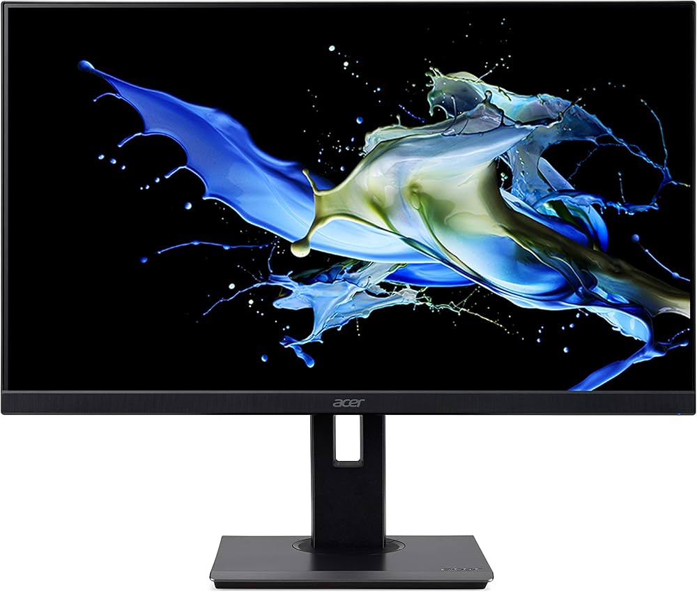 acer b247y 24" fhd ips monitor profesional, 60hz, 4ms, hdmi/dp/vga