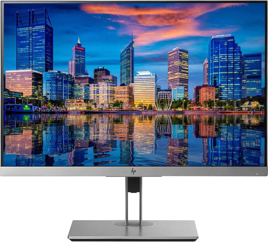 hp e243i 24″ fhd+ ips led monitor, 99% srgb, hdmi/vga/dp