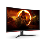 aoc c32g2ze 32" fhd curved gaming monitor, 240hz, 0.5ms, dp/hdmi/vga, new