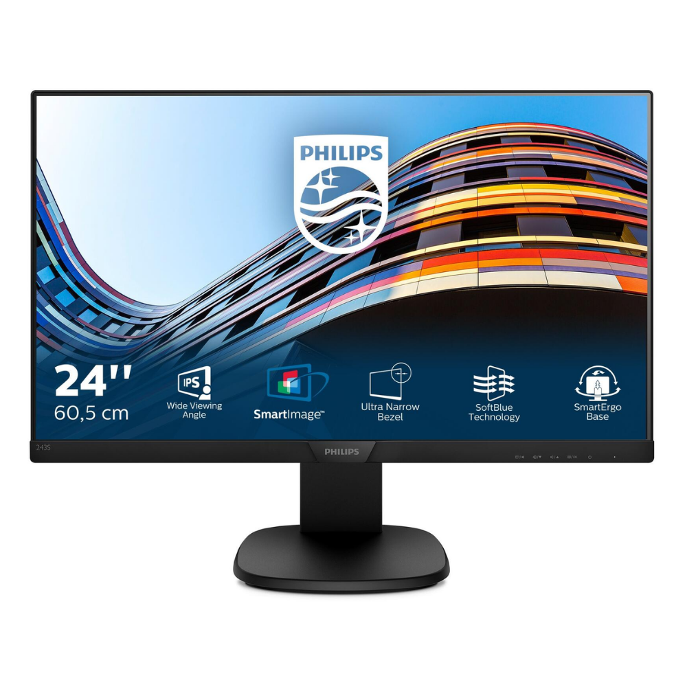 philips 2773v7q 27”(1920x1080) fhd monitor, 75hz, dp/hdmi/vga