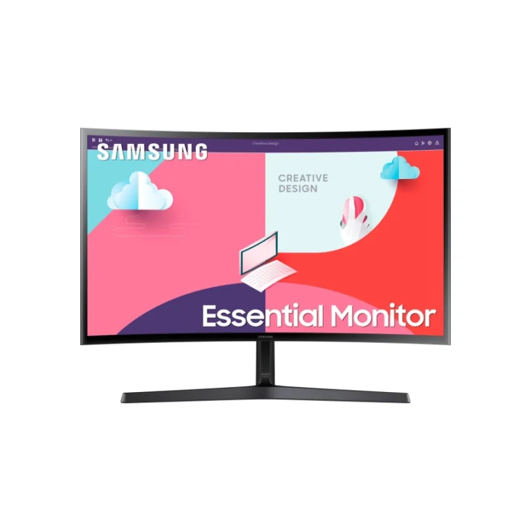 samsung s24c366eau, 24” fhd, monitor profesional, 75hz, dp/hdmi
