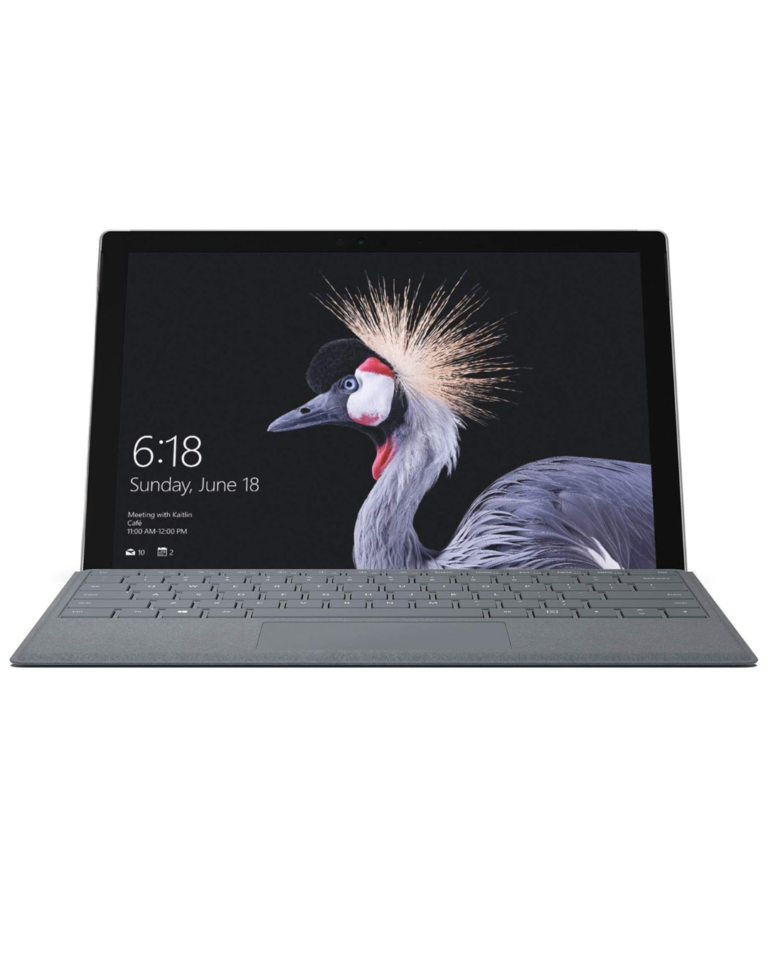 microsoft surface pro 5 12.3″ 2k tablet laptop 2n1, intel i5 gen7, 8gb ram, 256gb ssd