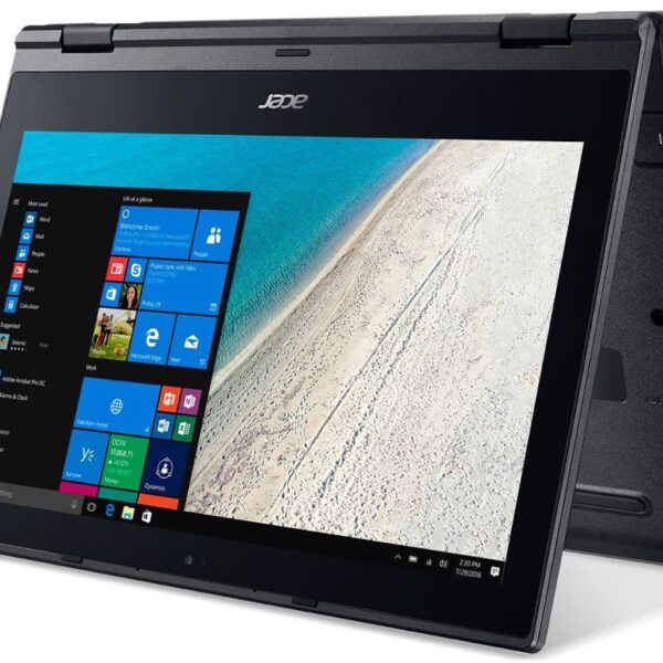 acer travelmate spin b118 11.6″ fhd touch x360 2n1 business laptop, pentium n5000, 8gb ddr4, 256gb ssd nvme, uhd graphics 605, new