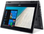 acer travelmate spin b118 12.5” fhd x360 touchscreen laptop, intel pentium silver, 8gb ram ddr4, 256gb ssd nvme