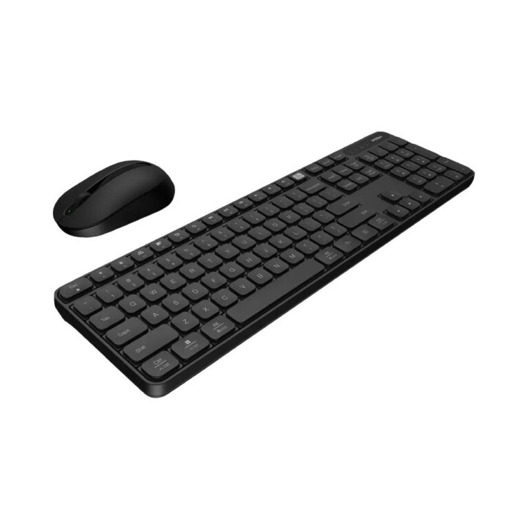 wireless mouse & keyboard combo, 2.4 ghz, 1200 dpi, symmetric mouse, 125hz keyboard, laser engraving