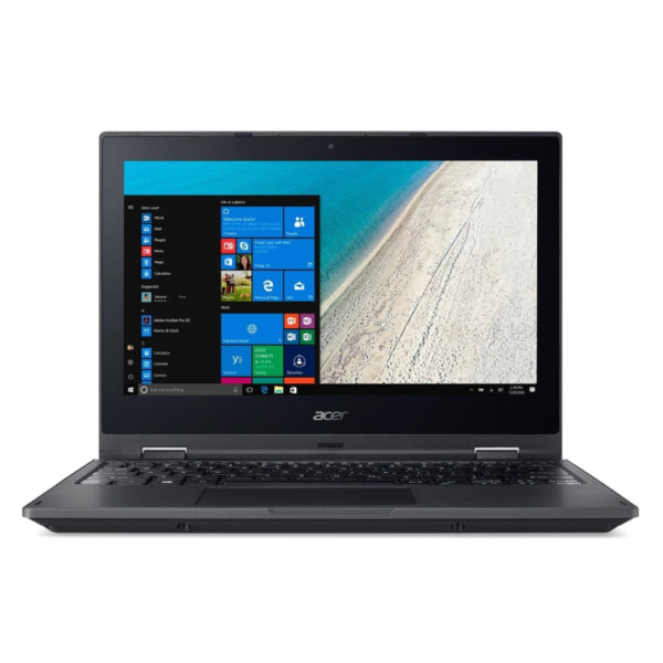 acer travelmate spin b118 12.5” fhd x360 touchscreen laptop, intel pentium silver, 8gb ram ddr4, 256gb ssd nvme