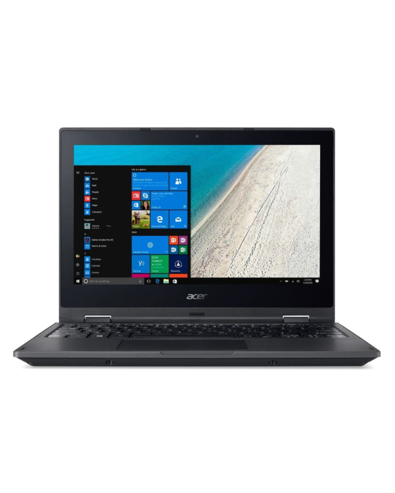 acer travelmate spin b118 12.5” fhd x360 touchscreen laptop, intel pentium silver, 8gb ram ddr4, 256gb ssd nvme