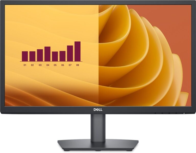 dell e2225h 21.5” fhd,monitor profesional, led, 75hz, dp & vga