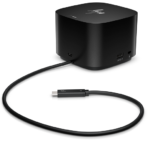 hp thunderbolt dock 120w, portable docking station për macbook air/pro, 5 usb ports, vga & thunderbolt