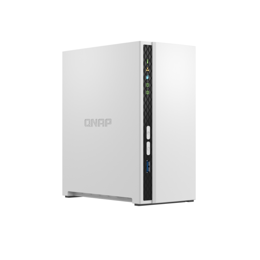 qnap ts 233 2 bay nas, 2gb ram, 2.0ghz quad core processor, network storage server