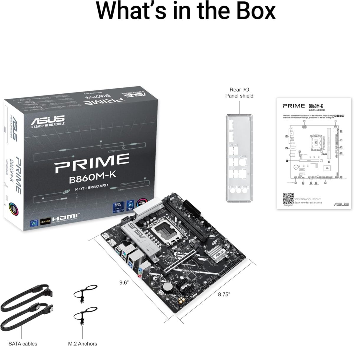 asus prime b860m k motherboard