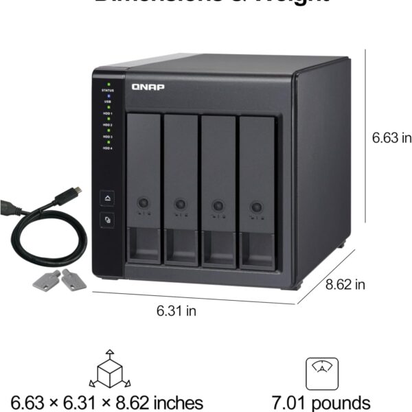 nas 4 bay qnap tr 004