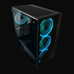 lc 803b on "shaded x"midi atx case, black