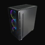 lc 803b on "shaded x"midi atx case, black