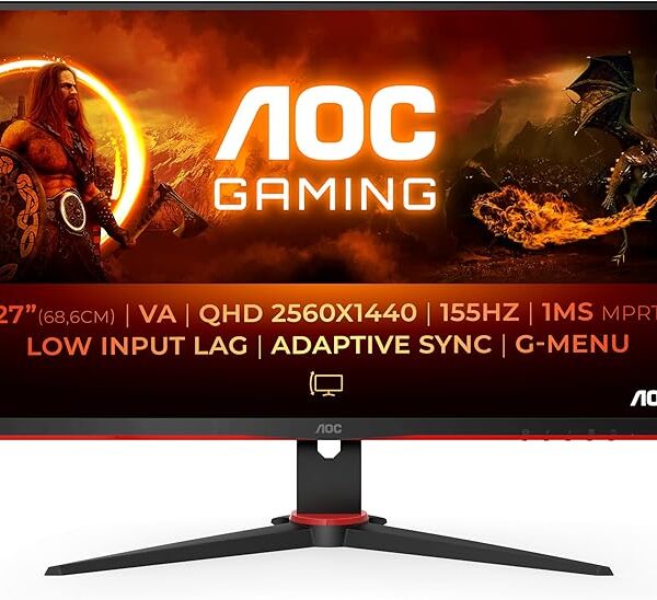 aoc q27g2e/bk monitor gaming