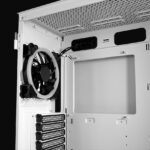 lc 805bw on "holo 1 x"midi atx case, black/white