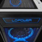 lc 805bw on "holo 1 x"midi atx case, black/white