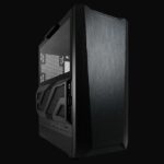 lc 805bw on "holo 1 x"midi atx case, black/white (kopje)