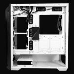 lc 805bw on "holo 1 x"midi atx case, black/white