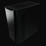 lc 805bw on "holo 1 x"midi atx case, black/white (kopje)