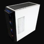 lc 805bw on "holo 1 x"midi atx case, black/white