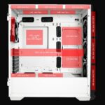 lc 805bw on "holo 1 x"midi atx case, black/white