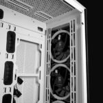 lc 805bw on "holo 1 x"midi atx case, black/white