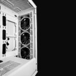 lc 805bw on "holo 1 x"midi atx case, black/white