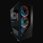 lc 803b on "shaded x"midi atx case, black
