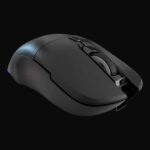 lc m900b c w gaming mouse 2.4ghz wireless, black
