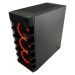 lc 709b on "solar system x"midi atx case, black