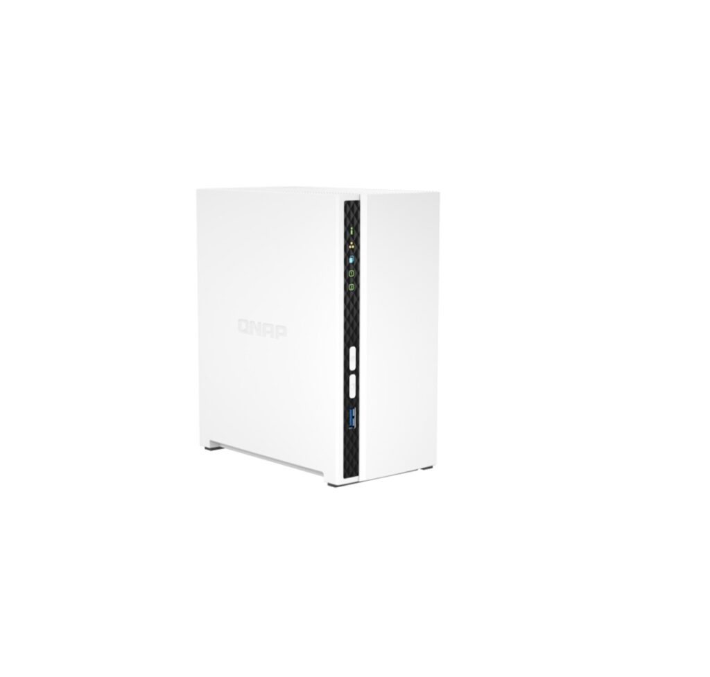 nas 2 bay qnap ts 216g quad core cpu, 2.5gbe, 4gb ram