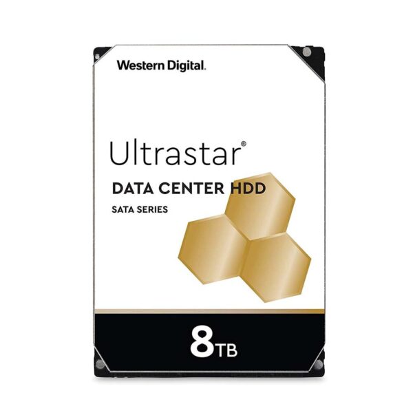 western digital ultrastar 8tb hdd, high capacity hard drive for desktop, nas, server,