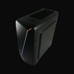 lc 700b on "hexagon"midi atx case black
