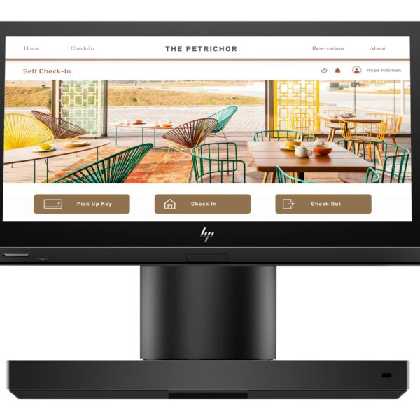 hp engage one essential pos 14.1" touchscreen, celeron n6211, 8gb ddr4, 128gb nvme