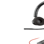 hp poly blackwire 3320 kufje profesionale, usb c/usb a, new