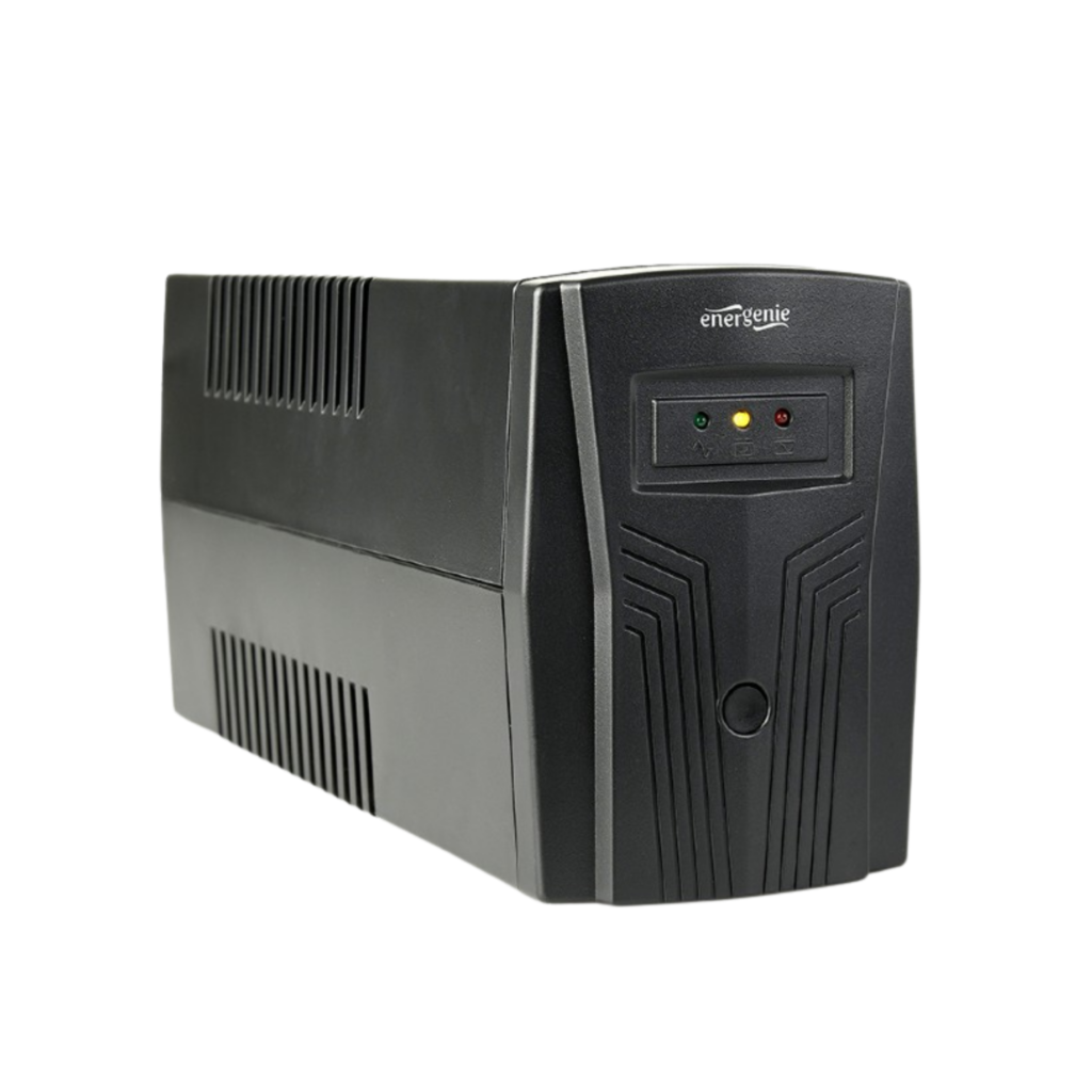 ups energenie 650v eg ups b650, mbrojtje dhe rezervë energjie 360w 15 minuta për pc, modem, monitor dhe pajisje zyre