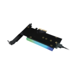 pci card lc pci m2 nvme argblighting, high speed storage for pc, gaming, workstation