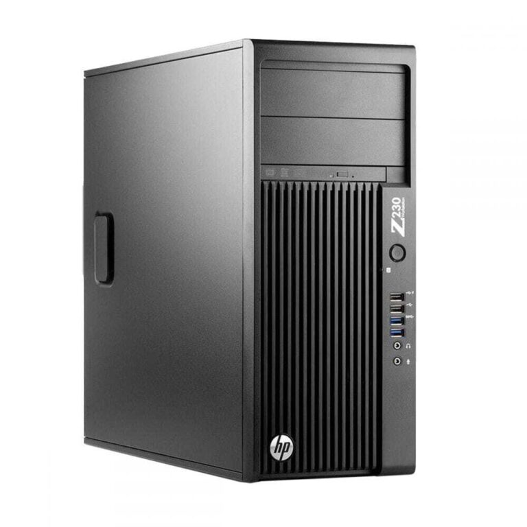 hp z230 tower workstation, intel i7, 16gb ddr4, 256gb ssd