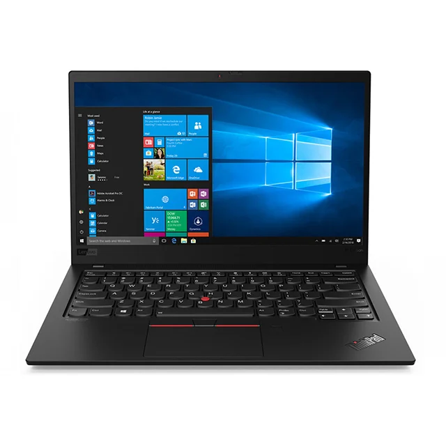 lenovo thinkpad x1 carbon 14.1" laptop, intel i5 gen8, 8gb ram ddr4, 256gb ssd