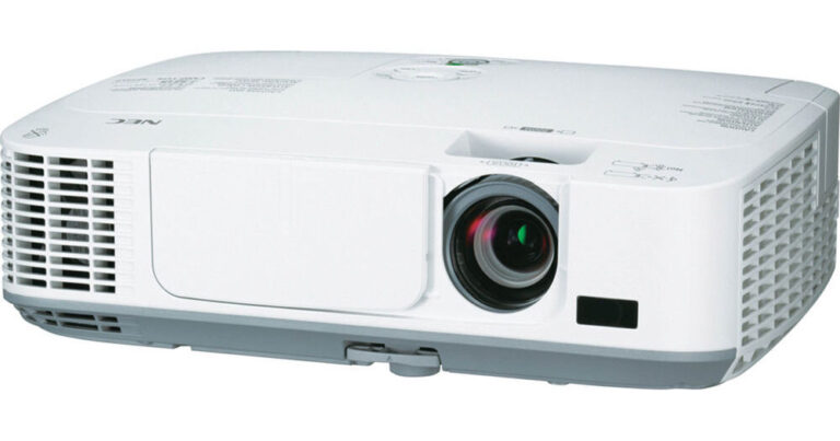nec np m300w wxga projector 3000 lumens, 1280x800, lamp 5000h, hdmi/vga/usb/lan input
