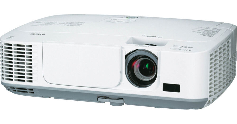 nec np m300w wxga projector 3000 lumens, 1280x800, lamp 5000h, hdmi/vga/usb/lan input