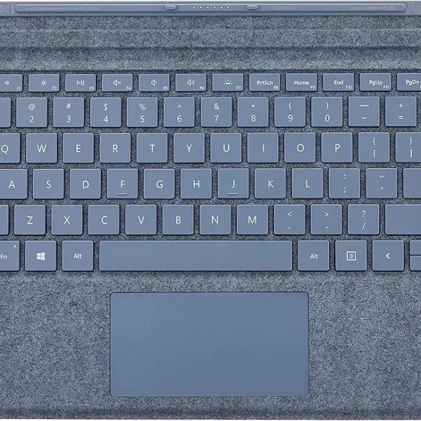 microsoft surface pro signature type cover – ice blue