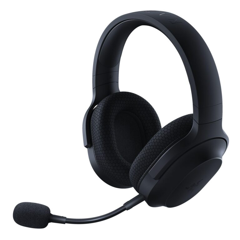 razer barracuda x over ear headset, black, bluetooth 5.2, cable, volume control, compatible with keyboard, mouse & monitor