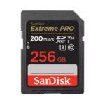sandisk extreme pro 256gb sdxc uhs i memory card