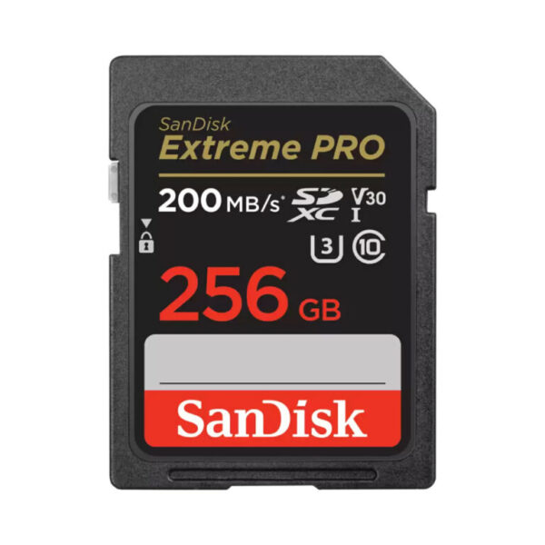 sandisk extreme pro 256gb sdxc uhs i memory card