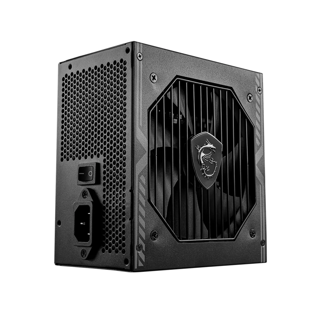 msi mag a650bnl 650w power supply, 80 plus bronze, atx psu, active pfc, dc to dc