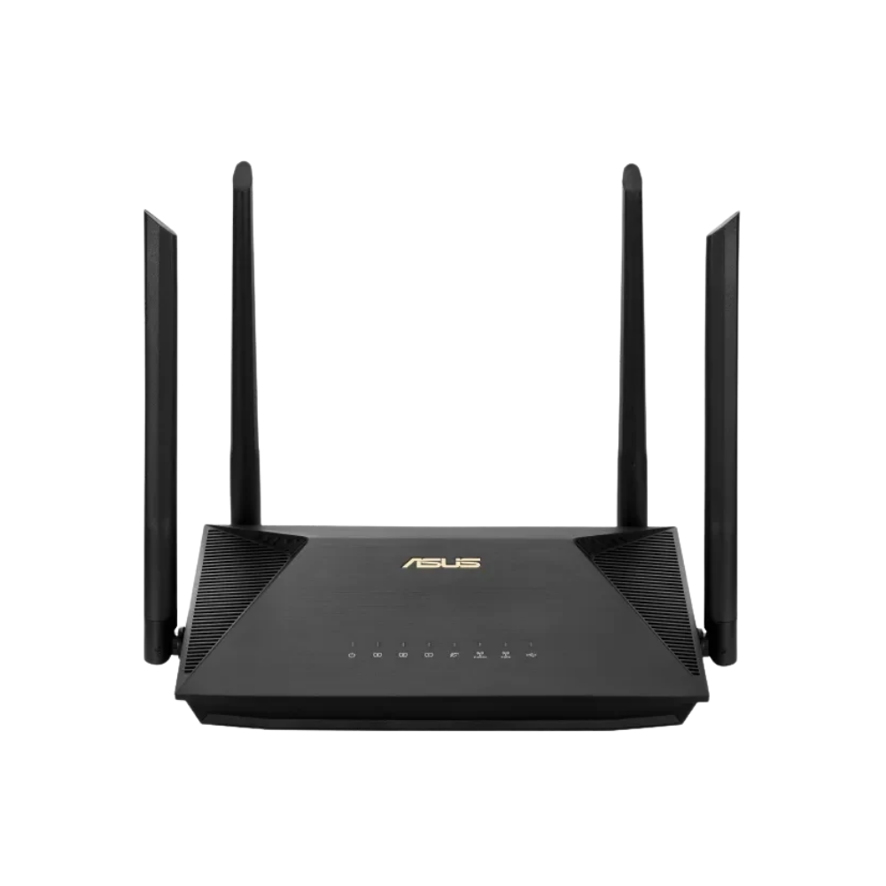 asus rt ax53u wifi router dual band, 2.4 ghz / 5 ghz, 1800 mbps speed, high performance networking