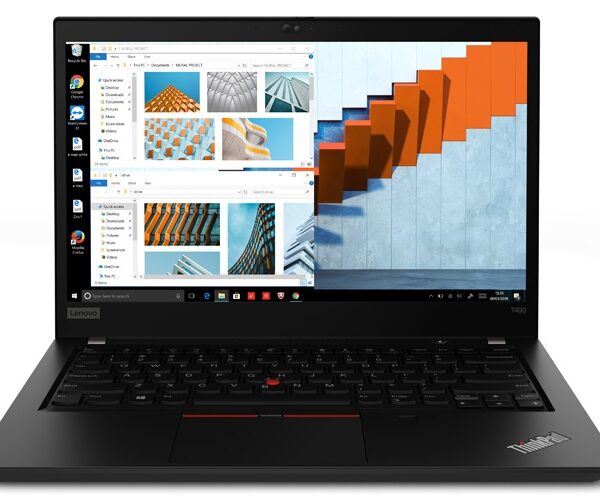 lenovo thinkpad t490 14″ touchscreen business laptop, intel i7 gen8, 16gb ram, 256gb ssd