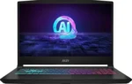 msi katana a15 15,6" fhd gaming laptop, 144hz, amd ryzen 7, 16gb ram ddr5, 512gb ssd nvme, nvidia rtx 4060